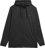 Bluzy męskie - Bluza męska 4F FNK M209 czarna 4FAW23TFSWM209 20S-XL - miniaturka - grafika 1