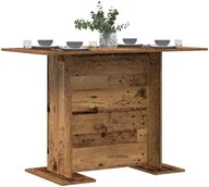 Stoły - Stół jadalny Stary Drewno 110x60x75 cm Z drewna inżynieryjnego - miniaturka - grafika 1