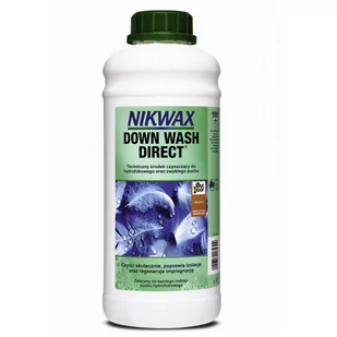 Płyn do prania ubrań i sprzętu wypełnionego puchem Nikwax Down Wash Direct 1 L - Akcesoria obuwnicze - miniaturka - grafika 1