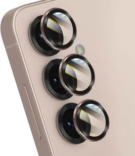 Szkło hartowane Forcell Premium do aparatu - do Samsung Galaxy S25 Różowe Złoto - Szkła hartowane na telefon - miniaturka - grafika 1