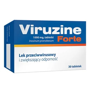 Viruzine Forte 1000mg x30 tabletek - Przeziębienie i grypa - miniaturka - grafika 1