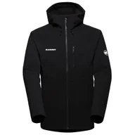 Kurtki męskie - Kurtka męska Mammut Ultimate Comfort SO Hooded Jacket Men Rozmiar: M / Kolor: czarny - miniaturka - grafika 1