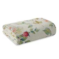 Narzuty - Narzuta 170 x 210 Pikowana Rosa Biały+Niebieski - miniaturka - grafika 1