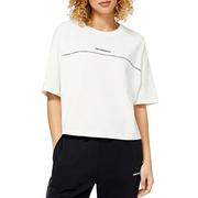 Koszulki i topy damskie - Koszulka New Balance WT23519SST - biała - miniaturka - grafika 1