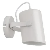 Lampy ścienne - Kinkiet KANLUX Larata EL-10 W Biały - miniaturka - grafika 1