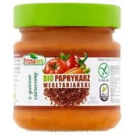 Zdrowa żywność - PrimaECO (przetwory i pasty vege) PAPRYKARZ WEGETARIAŃSKI Z QUINOA CZERWONĄ BEZGLUTENOWY BIO 160 g - PK-PP-284876 - miniaturka - grafika 1