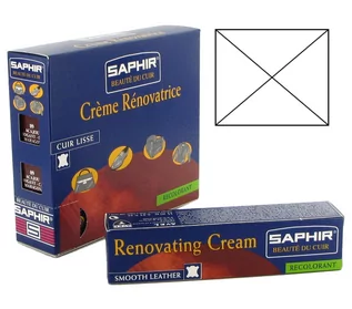 Środki do obuwia i ubrań - Saphir - Renovating Cream - Krem do renowacji skór - Neutral 00 - grafika 1