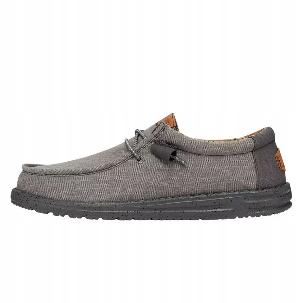 HeyDude Męskie Mokasyny Buty Półbuty Wsuwane Wally Washed Canvas 40