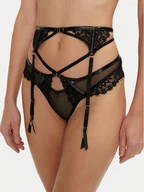 Akcesoria do bielizny - Hunkemöller Pas do pończoch Kali 206201 Czarny - miniaturka - grafika 1