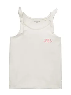 TOM TAILOR Dziewczęta Top z kokardką 1031828, 10315 - Whisper White, 92-98 - Koszulki i topy damskie - miniaturka - grafika 1