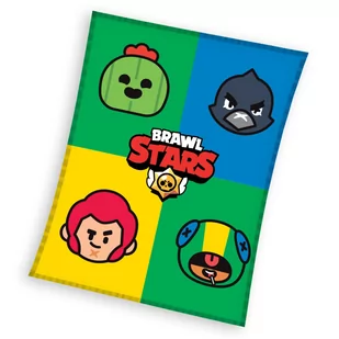 KOC narzuta kocyk z polaru 110x140 Brawl Stars - Koce i narzuty dla dzieci - miniaturka - grafika 1