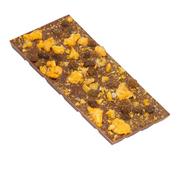 Czekolada - M.Pelczar Chocolatier Mleczna czekolada z mandarynkami i rodzynkami 2582-uniw - miniaturka - grafika 1