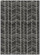 Dywany - Czarny dywan Ragami Velvet, 180x260 cm - miniaturka - grafika 1