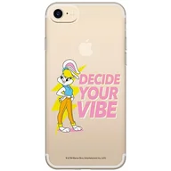 Etui i futerały do telefonów - ERT GROUP etui na telefon Iphone 7/8/ SE 2/ SE 3, case oryginalny i oficjalnie licencjonowany przez Looney Tunes, wzór Lola 006, optymalnie dopasowane, plecki z TPU częściowo przeźroczyste - miniaturka - grafika 1