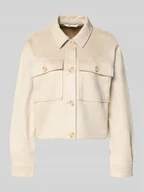 Kurtki damskie - Kurtka w skórzanym wyglądzie o kroju regular fit z kieszeniami z klapką na piersi model 'BELICIA LIFE' - miniaturka - grafika 1