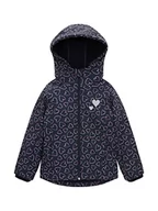 Kurtki i płaszcze dla dziewczynek - TOM TAILOR Dziewczęta Kurtka 1035972, 31642 - Dark Blue Pink Heart, 104-110 - miniaturka - grafika 1
