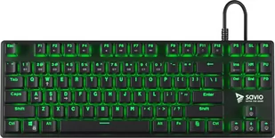 Klawiatura Savio Tempest RX TKL Outemu Brown (SAVGK-TEMPEST BROWN) - Klawiatury - miniaturka - grafika 1