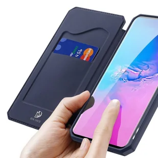 Dux Ducis Skin X kabura etui pokrowiec z klapką Samsung Galaxy S20 Ultra niebieski - Etui i futerały do telefonów - miniaturka - grafika 3