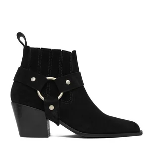 Botki Badura EO-CLEO-501-25 Czarny - Botki damskie - miniaturka - grafika 1