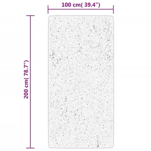 Dywan z krótkim włosiem, zielony, 100x200 cm - Dywany - miniaturka - grafika 11