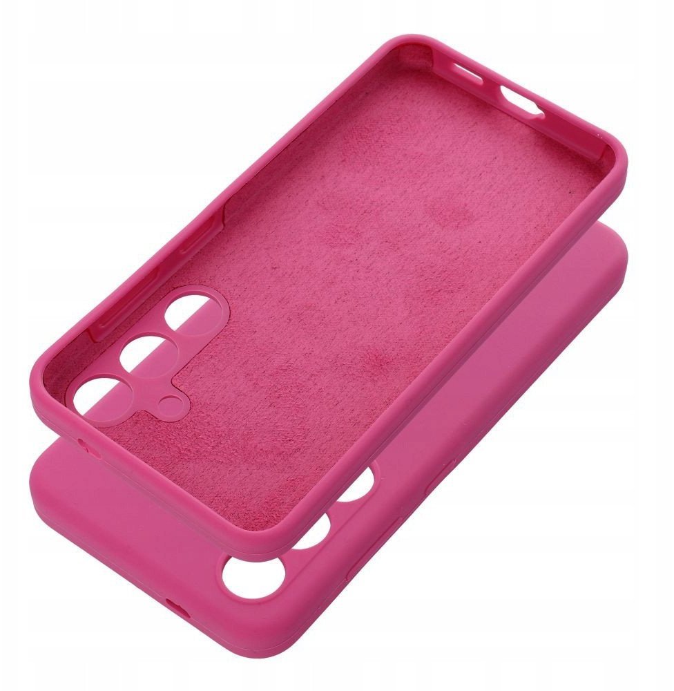 Futerał SILICONE 2mm do SAMSUNG A56 5G róż
