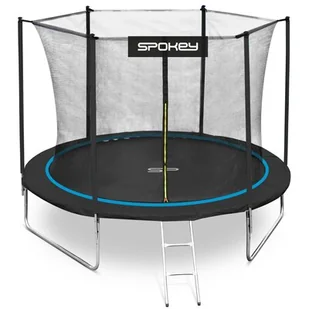 Spokey Trampolina ogrodowa niebieska 305 cm JUMPER II - Trampoliny - miniaturka - grafika 1