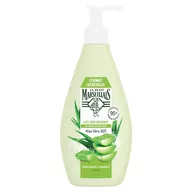 Balsamy i kremy do ciała - Le Petit Marseillais Mleczko do ciała Body Splash Bio Aloes 400.0 ml - miniaturka - grafika 1