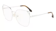 Akcesoria i dodatki do ubrań dla dzieci - Victoria Beckham VB2125 okulary, 040 Srebrny, 57 Unisex-Dorosły, 040 Srebrny, 57 - miniaturka - grafika 1