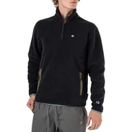 Bluzy sportowe męskie - Champion Polartech Recycled Velour Sweatshirt > 215107-KK002 - miniaturka - grafika 1