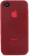 Etui i futerały do telefonów - Mat Iphone 4 Czerwony - miniaturka - grafika 1