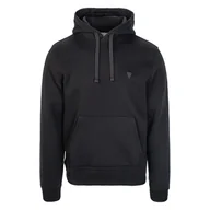 Bluzy męskie - Męska Bluza GUESS CHRISTIAN HOODIE SWEATSHIRT M3BQ52K9Z21-JBLK – Czarny - miniaturka - grafika 1