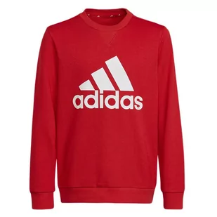 Bluza adidas Essentials HN1911 - czerwona - Adidas - Bluzy sportowe damskie - miniaturka - grafika 1