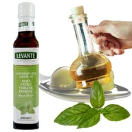 Zdrowa żywność - Oliwa extra vergine z bazylią 250ml - Levante - miniaturka - grafika 1
