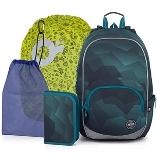 Topgal Komplet szkolny KIMI 25020 SET LARGE - Plecaki szkolne i tornistry - miniaturka - grafika 1