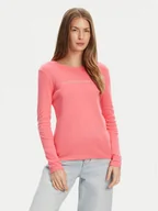 Bluzki damskie - United Colors Of Benetton Bluzka 3GA2E16G0 Różowy Regular Fit - miniaturka - grafika 1
