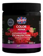 Maski do włosów - Ronney Color Repair Cherry UV Protection Maska do włosów farbowanych 1000 ml - miniaturka - grafika 1