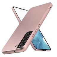 Etui i futerały do telefonów - Pokrowiec Do Samsung Galaxy S22 PLUS Etui w METAL RÓŻOWE ZŁOTO Hard Case Cover Obudowa Ochronny Cadorabo - miniaturka - grafika 1