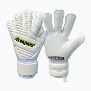 Rękawice bramkarskie 4keepers Retro 42 RF2G biały WYSYŁKA W 24H 30 DNI NA ZWROT - Piłka nożna - miniaturka - grafika 1