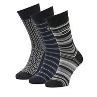 Skarpetki męskie - Skarpety G-Star Raw AS_G-STAR_W_047_SS25 (3-PACK) Czarny - miniaturka - grafika 1