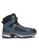 Buty trekkingowe męskie - LOWA Skórzane buty trekkingowe "Corvara GTX" w kolorze niebieskim - miniaturka - grafika 1