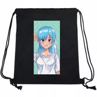 Plecaki szkolne i tornistry - WOREK PLECAK Bawełna do Szkoły Manga Anime Wzory - miniaturka - grafika 1