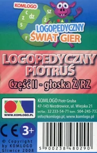 KOMLOGO Logopedyczny Piotruś. Część II - głoska Ż/RZ - Powieści - miniaturka - grafika 1