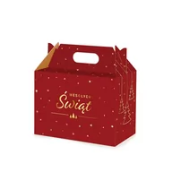 Opakowania i torebki na prezenty - Kartonik Świąteczny F217 300X180X220Mm - miniaturka - grafika 1