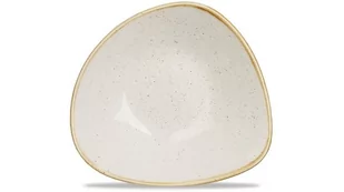 Churchill MISKA TRÓJKĄTNA STONECAST BARLEY WHITE 18,5 cm - Miski i półmiski - miniaturka - grafika 1