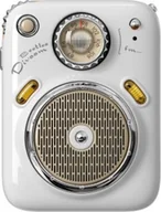 Głośniki przenośne - Głośnik Divoom Beetles-FM biały (2020561222273221109) - miniaturka - grafika 1
