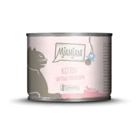 Mokra karma dla kotów - MjAMjAM mokra karma dla kociąt. Kurczak z olejem z łososia 6x200 g - miniaturka - grafika 1