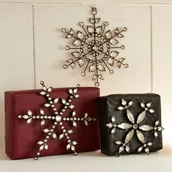 Ozdoby bożonarodzeniowe - Świąteczna zawieszka, zestaw 3 szt. Holy Stars - miniaturka - grafika 1