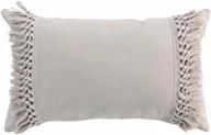 Poduszki dekoracyjne - Douceur d'intérieur Douceur dintérieur Poduszka prostokątna SALMA 30 x 50 cm kolor lniany 1608708 - miniaturka - grafika 1