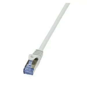 LogiLink Kabel sieciowy CQ4022S CAT 7 S/FTP AWG 26/7 RJ45 0.50 m Szary - Patchcordy - miniaturka - grafika 2