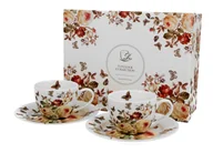 Filiżanki - Duo Filiżanki espresso 110 ml komplet 2 szt ZAHRA uniwersalny 21573-uniw - miniaturka - grafika 1